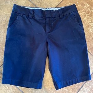 New Tommy Hilfiger 10” Women’s Navy Chino Shorts